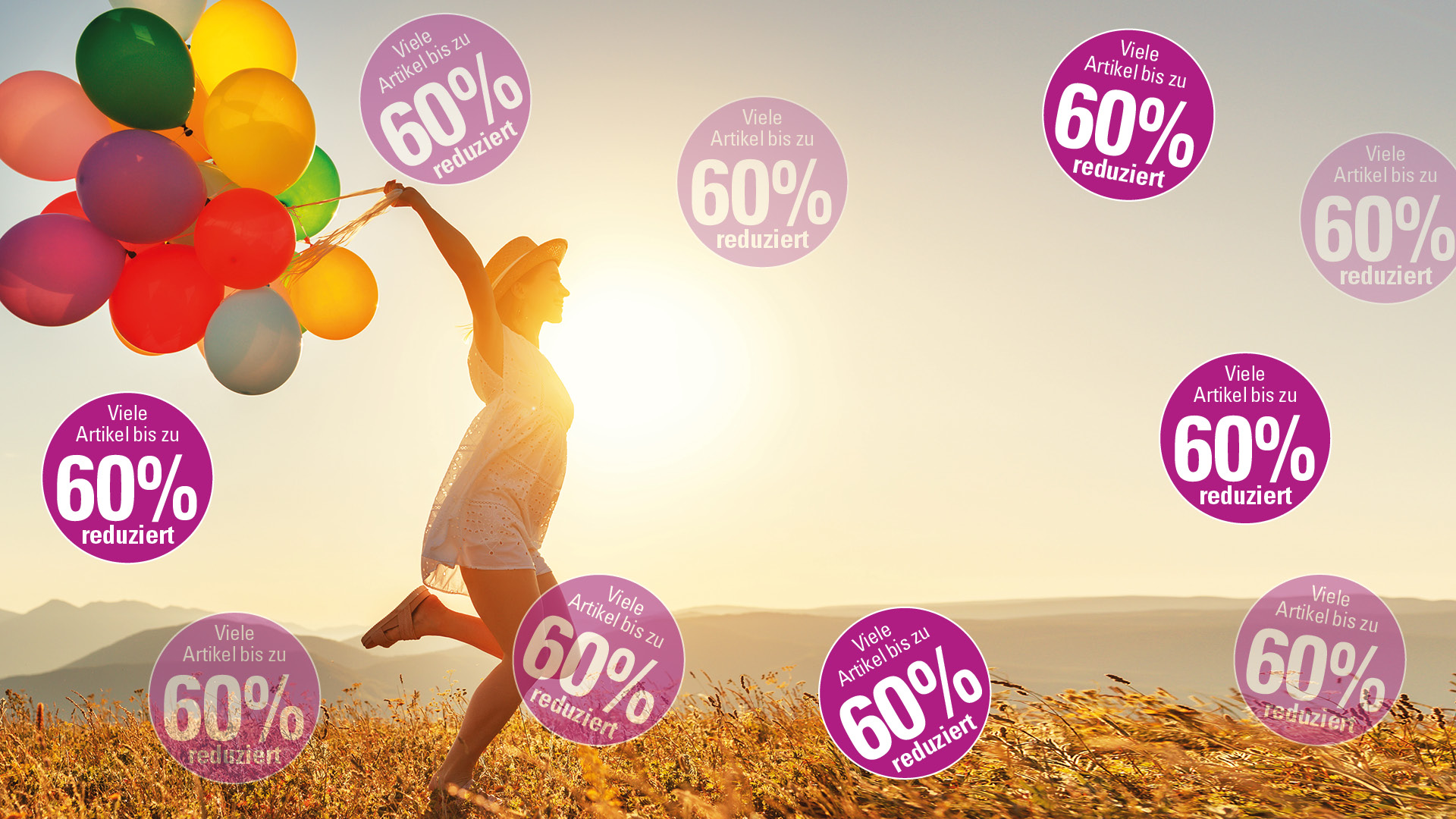 Musterware oder 2. Wahl bis zu 60% reduziert